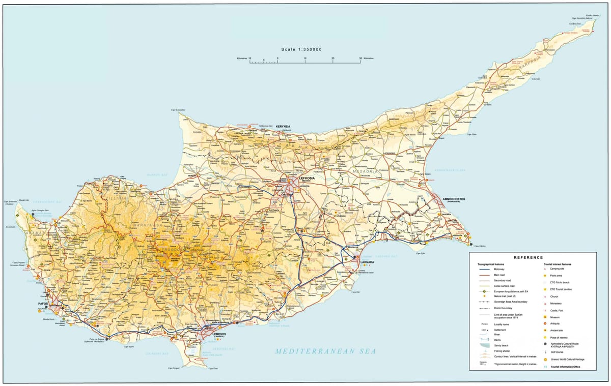 Mappa di Cipro e4