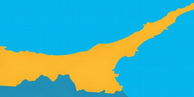 Mappa di Cipro nord località
